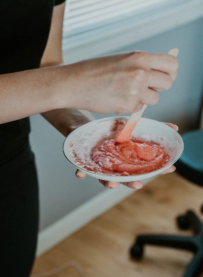 قناع جيلي الخوخ الرائع لتنعيم البشرة وإنعاشها (حجم كبير 16.9 أونصة) يكفي لـ 25 استخدامًا. قناع جيلي احترافي قابل للتقشير، مرطب وملطف. - Image 5